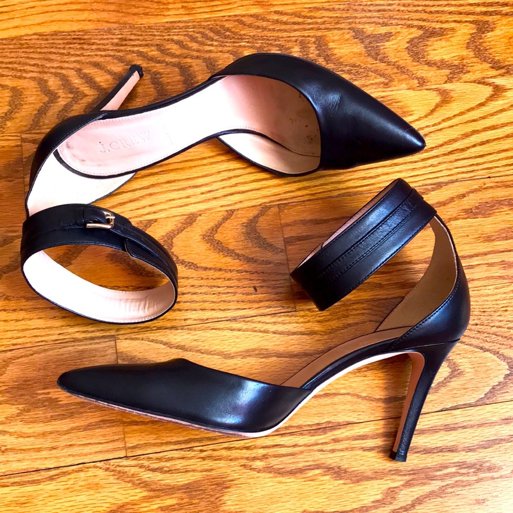 JCrew Quinn Ankle Cuff Pumps